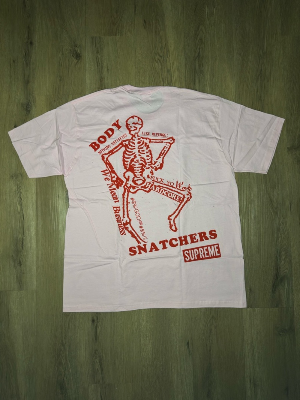 Supreme Body Snatchers ‘Light Pink’ T-Shirt